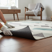 Premium Non-Skid Anti-Slip Mat and Rug Underlay for Enhanced Safety on Hard Floors and Carpets