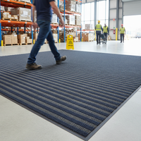 Premium Heavy Duty Track Entrance Matting with Nylon Carpet Inserts for High Traffic Areas