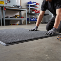 Premium Tri Grip Light Mats for Indoor Use - Durable Dyed Nylon with Nitrile Rubber Backing for Low to Medium Foot Traffic
