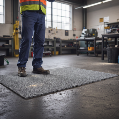 Premium Mid Grey Coir Doormat - Eco-Friendly, Custom Sizes, Superior Dirt Trapping Performance