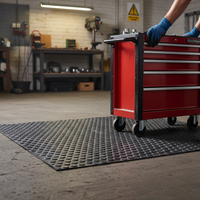 Heavy Duty Dot Rubber Matting UK | Premium Non-Slip Flooring |