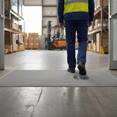 Premium Bi-Level Fashion Border Mat | Heavy-Duty Entrance Matting