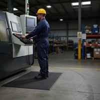 Premium High-Performance Anti-Fatigue Mat with Moisture Barrier and Durable Heat-Sealed Edges for Comfort and Safety