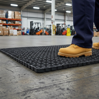 Premium Honeycomb Rubber Mat for Enhanced Safety and Cleanliness in Any Space - High-Quality Professional Grade for Industrial and Commercial Appli...