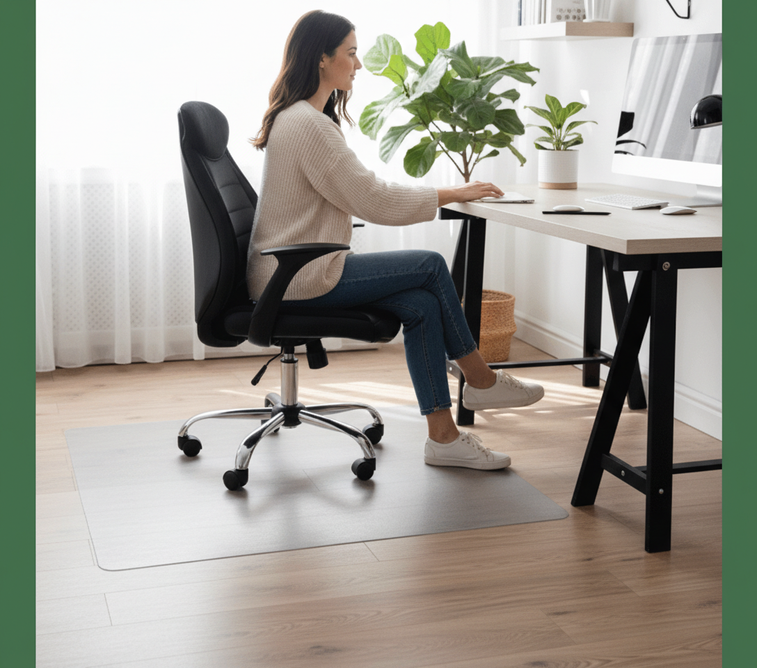 BioPVC Chair Mat UK | Premium Office Floor Protection