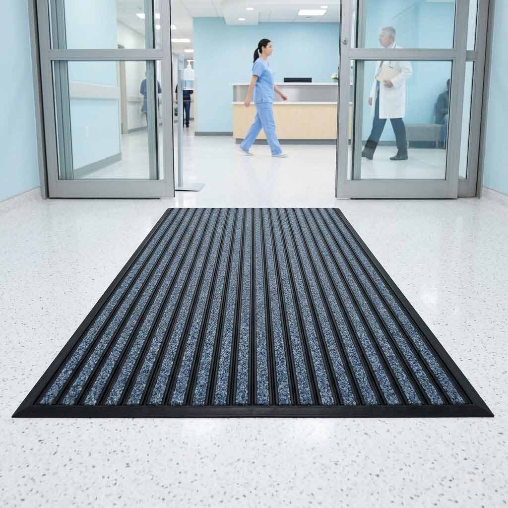 Premium Heavy Duty Entrance Mats with Flexible PVC for Moisture and Dirt Control in High-Traffic Areas