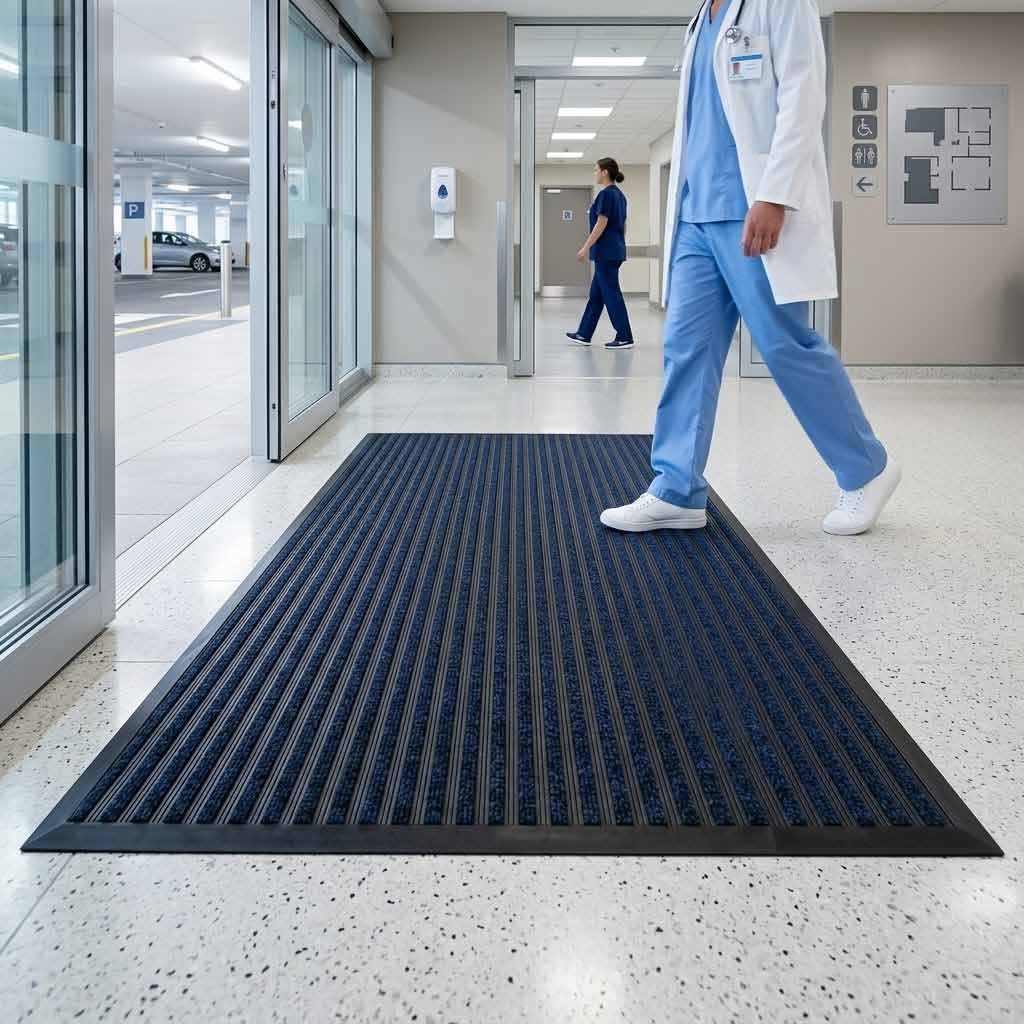 Premium Heavy Duty Entrance Mats with Flexible PVC for Moisture and Dirt Control in High-Traffic Areas