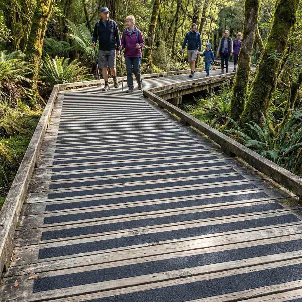 Premium High-Performance Anti-Slip Decking Strips for Safety on Wet and Slippery Surfaces - Easy Installation and Versatile Color Options