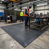 Premium Heavy Duty Floor Protection Edges for High Traffic Areas, 50 x 50cm, with Non-Slip Finish and Easy Installation