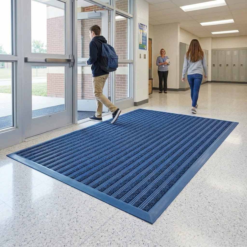 Premium Heavy Duty Entrance Mats with Flexible PVC for Moisture and Dirt Control in High-Traffic Areas