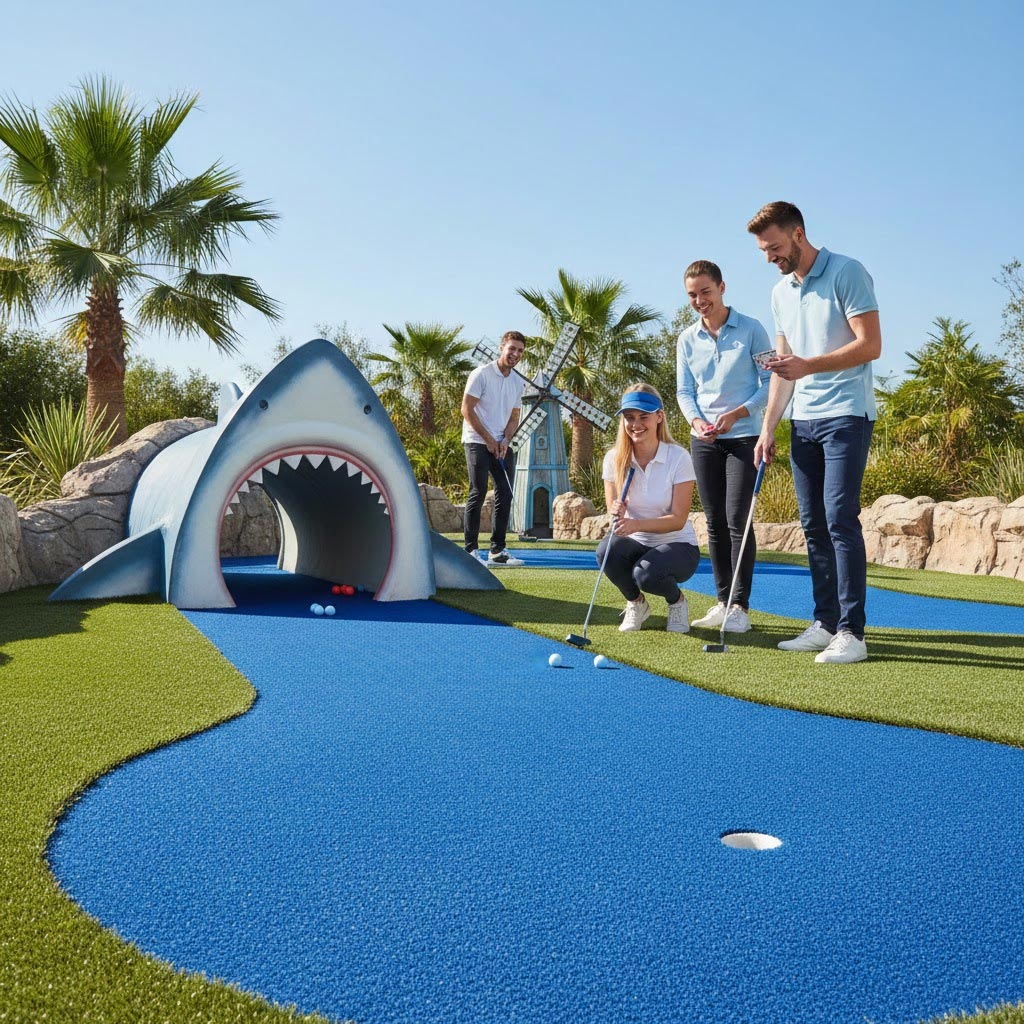 Premium Short-Pile Artificial Grass in Seven Vibrant Colours for Decorative and Functional Use