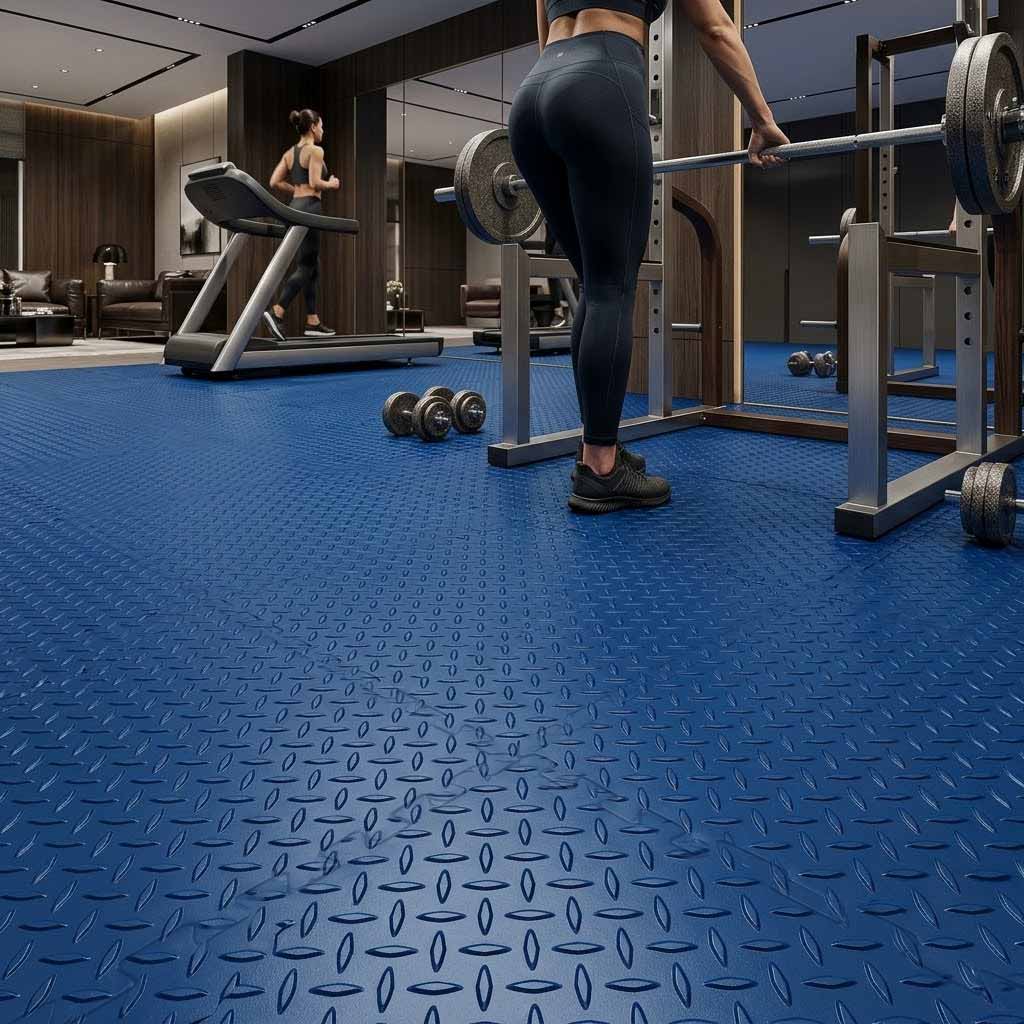 CheckerTile Gym Matting UK | Heavy Duty Non-Slip Flooring