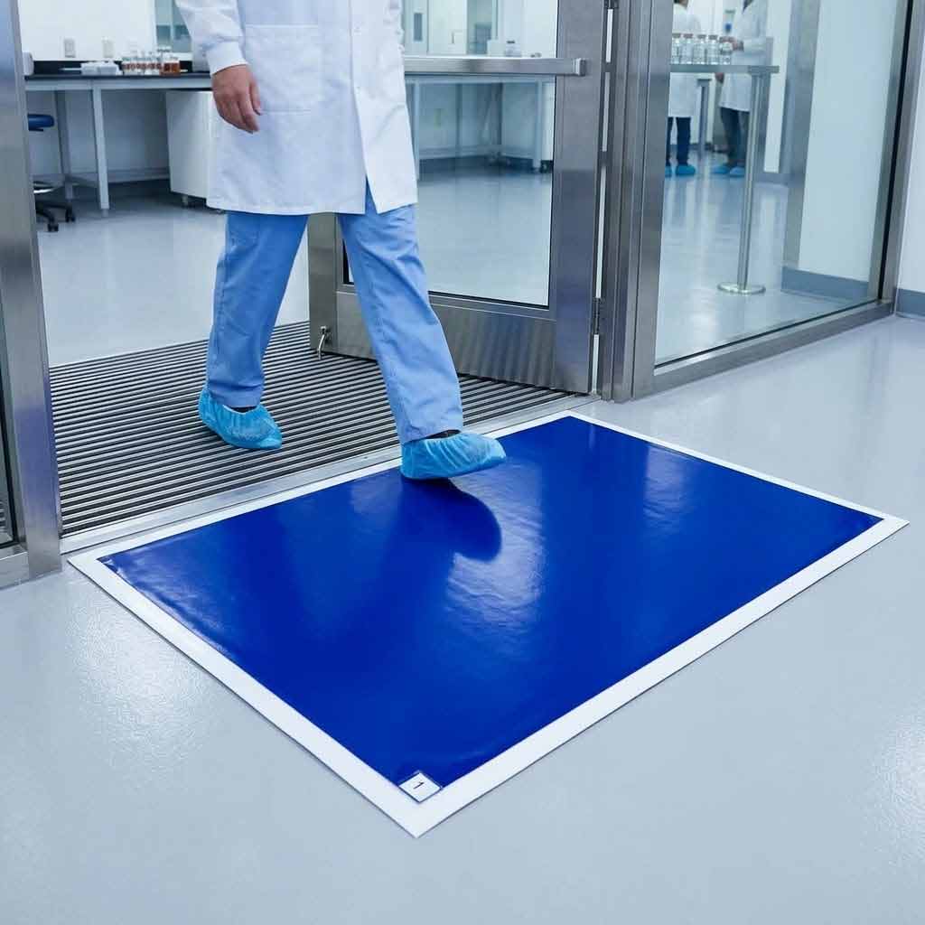 Professional Clean-Step Tacky Mat for Hygiene Control in Sensitive Areas - Multiple Sizes Available