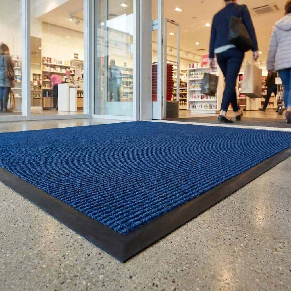 Premium Colour Brush Mat UK | Heavy-Duty Entrance Matting with Ramping Edge