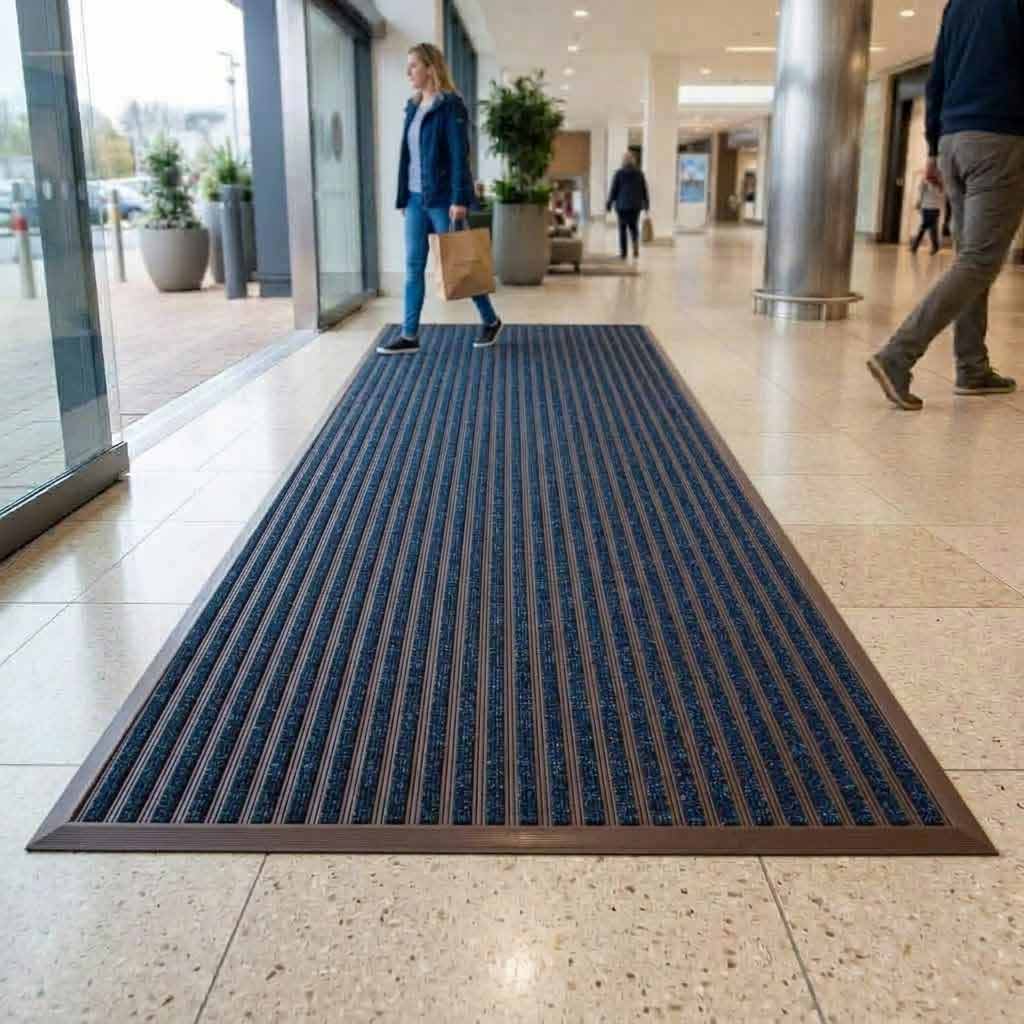 Premium Heavy Duty Entrance Mats with Flexible PVC for Moisture and Dirt Control in High-Traffic Areas