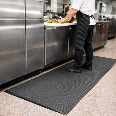 Premium High-Performance Anti-Fatigue Mat with Moisture Barrier and Durable Heat-Sealed Edges for Comfort and Safety