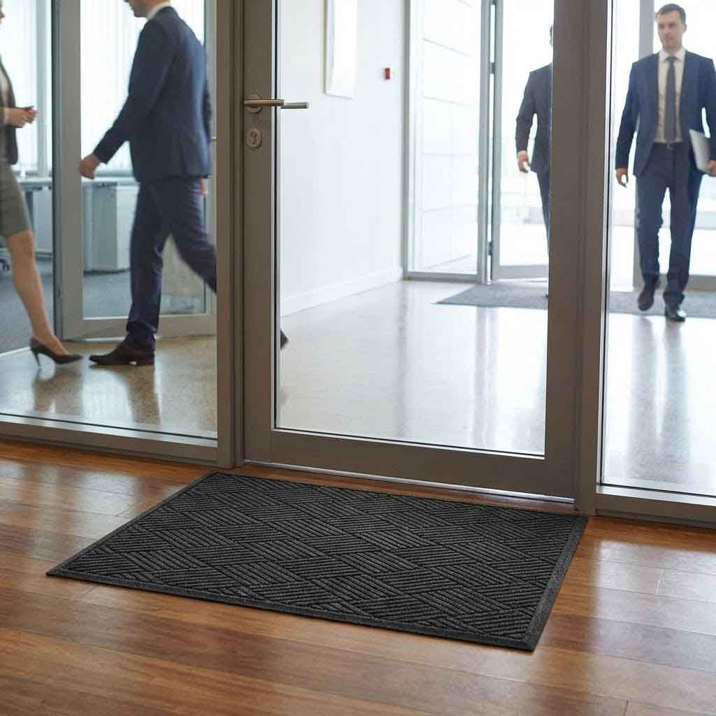 Premium Heavy Duty Doormats with Slip-Resistant Backing - Ideal for Indoor and Outdoor Use, Eco-Friendly Materials, and Timeless Designs