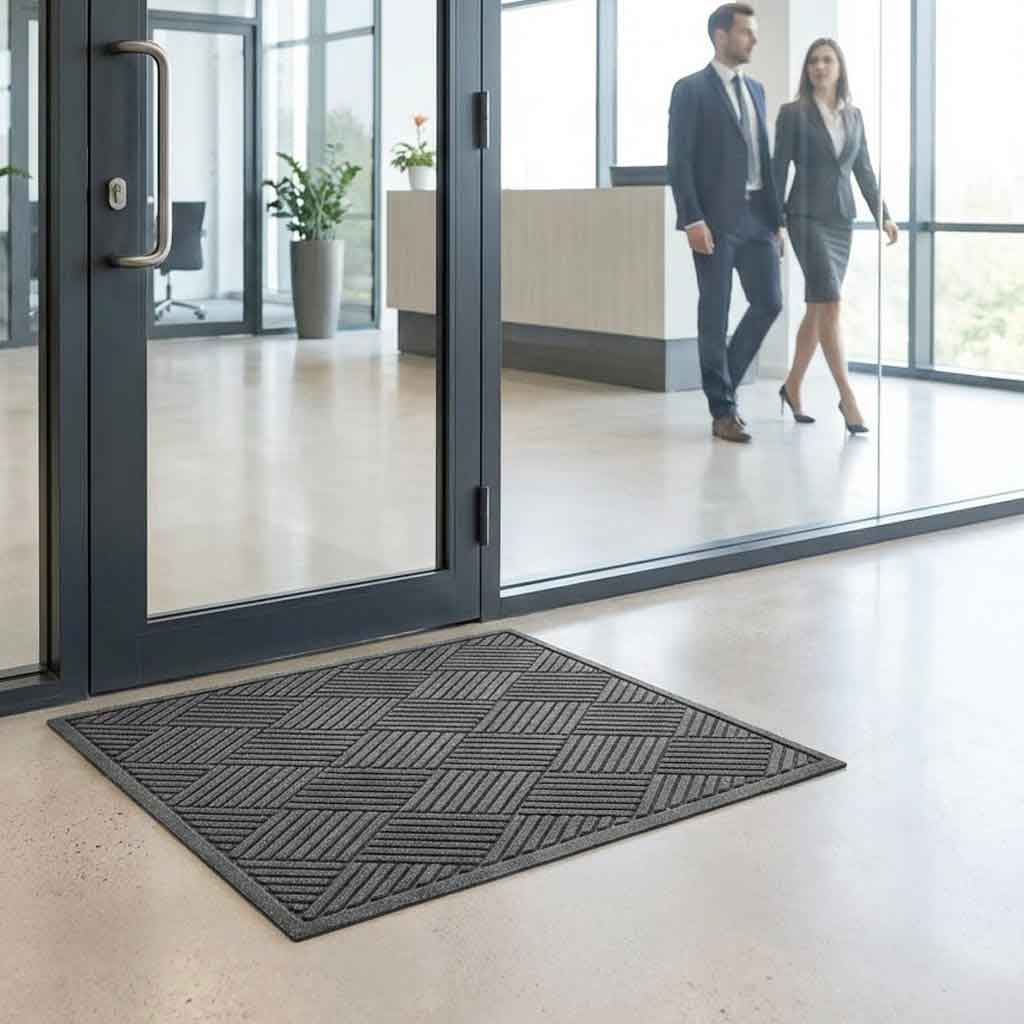 Premium Heavy Duty Doormats with Slip-Resistant Backing - Ideal for Indoor and Outdoor Use, Eco-Friendly Materials, and Timeless Designs