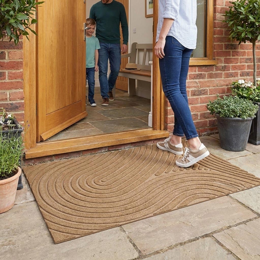 Heavy Duty Rubber Doormat UK - Premium Non-Slip Entrance Mat