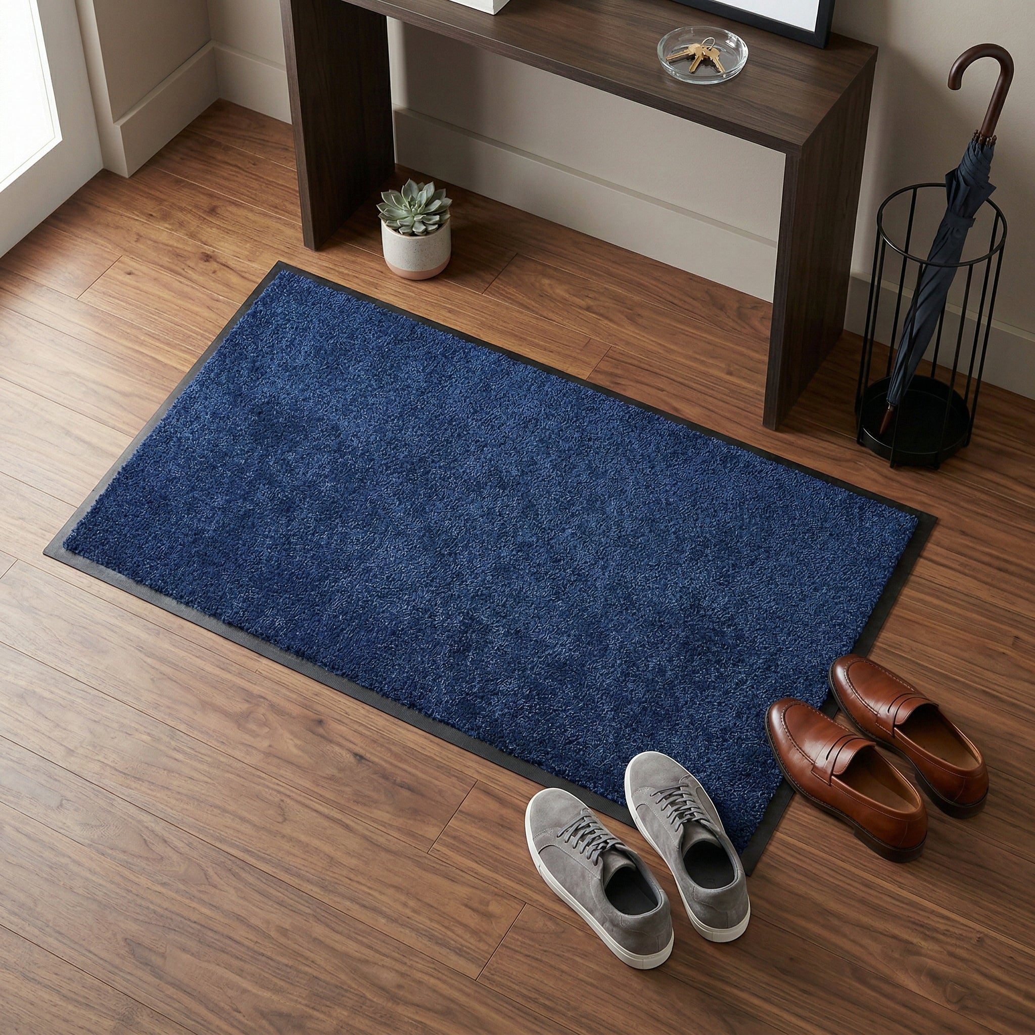 Premium Tri Grip Light Mats for Indoor Use - Durable Dyed Nylon with Nitrile Rubber Backing for Low to Medium Foot Traffic