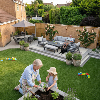 35mm Artificial Grass UK | Premium Realistic Lawn