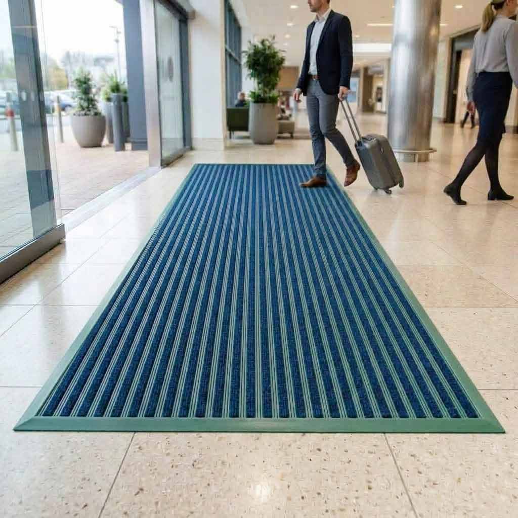 Premium Heavy Duty Entrance Mats with Flexible PVC for Moisture and Dirt Control in High-Traffic Areas