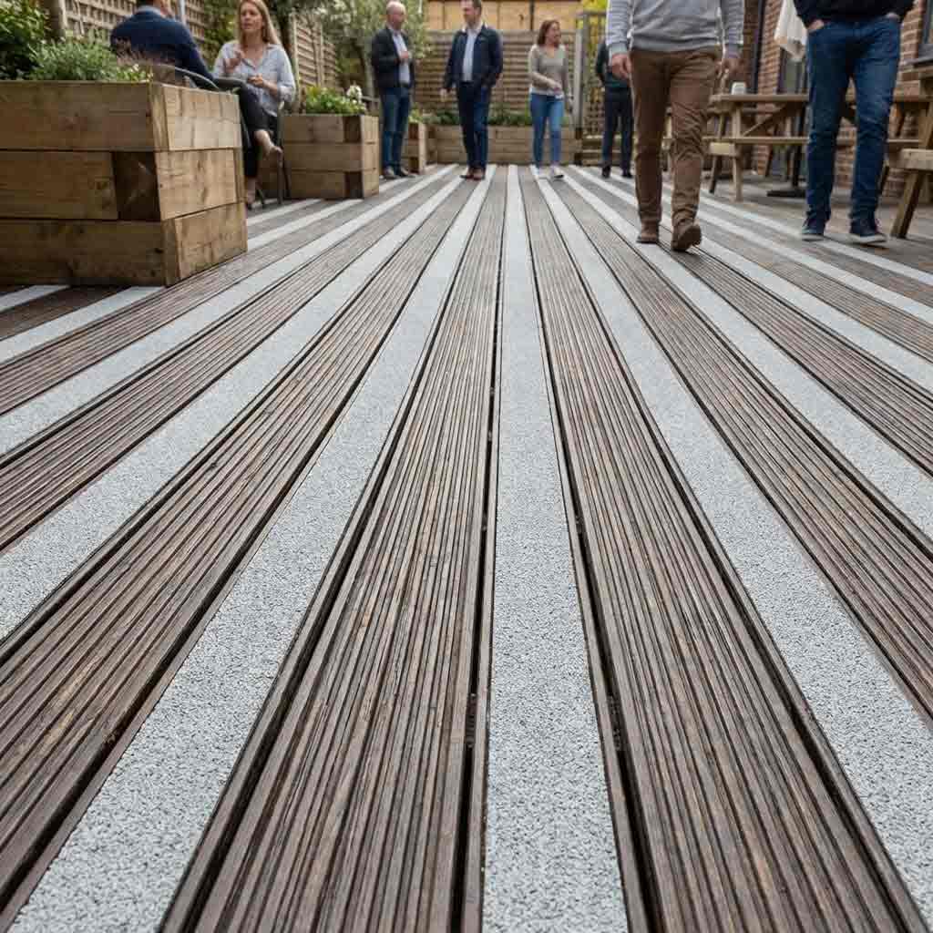 Premium High-Performance Anti-Slip Decking Strips for Safety on Wet and Slippery Surfaces - Easy Installation and Versatile Color Options