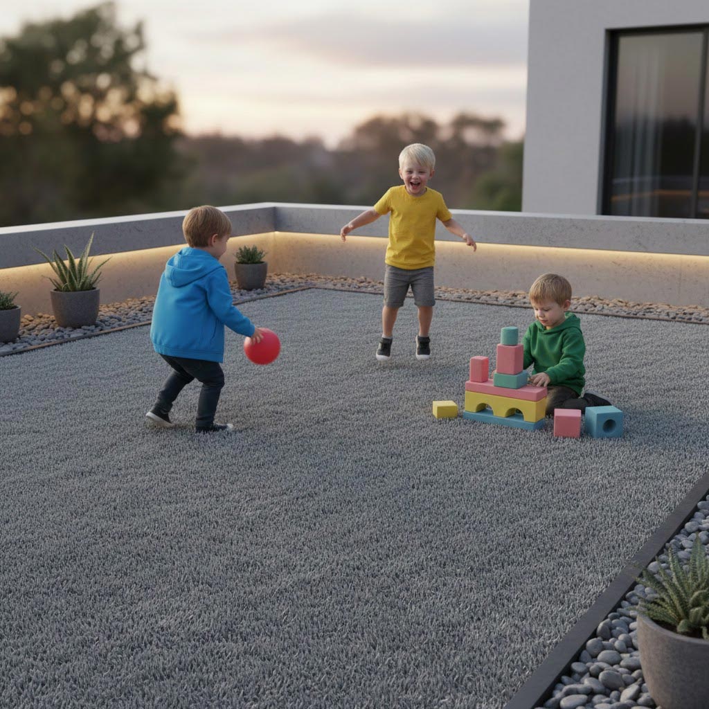 Premium Artificial Grass 24mm | 2m Wide Dual-Coloured Fibres |