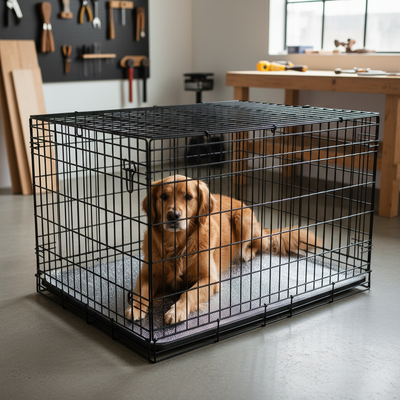 Heavy Duty Anti-Slip Crate Mat UK | Premium Dog Crate Flooring
