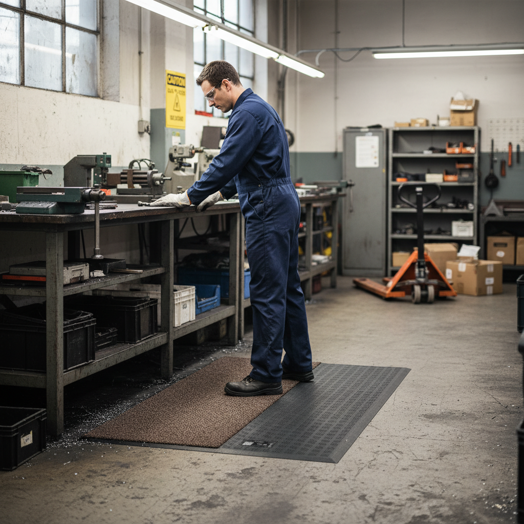 Heavy Duty Dark Brown Entrance Mat 130cm x 150cm UK | Professional Dirt Barrier