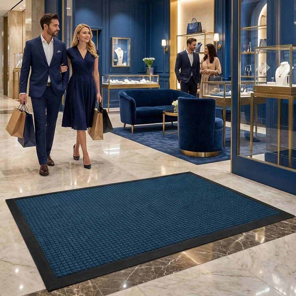 Heavy Duty Bi-Level Entry Mat UK | Premium Rubber Border Entrance Matting