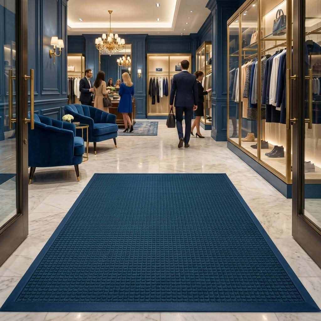 Premium Bi-Level Fashion Border Mat | Heavy-Duty Entrance Matting