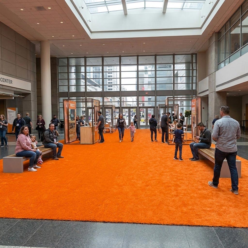 Premium Vibrant Artificial Grass with 11 Color Options and 10mm Pile for Indoor and Outdoor Use