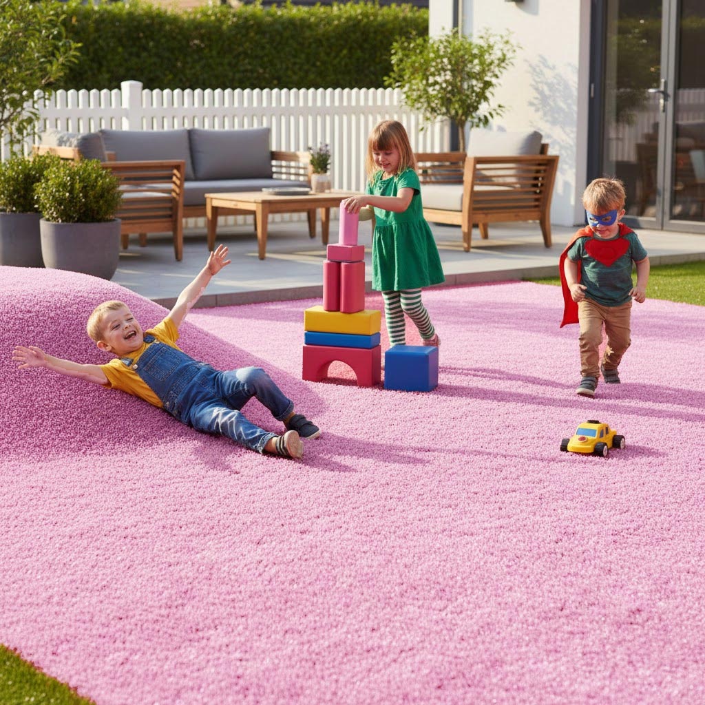 Premium Artificial Grass 24mm | 2m Wide Dual-Coloured Fibres |