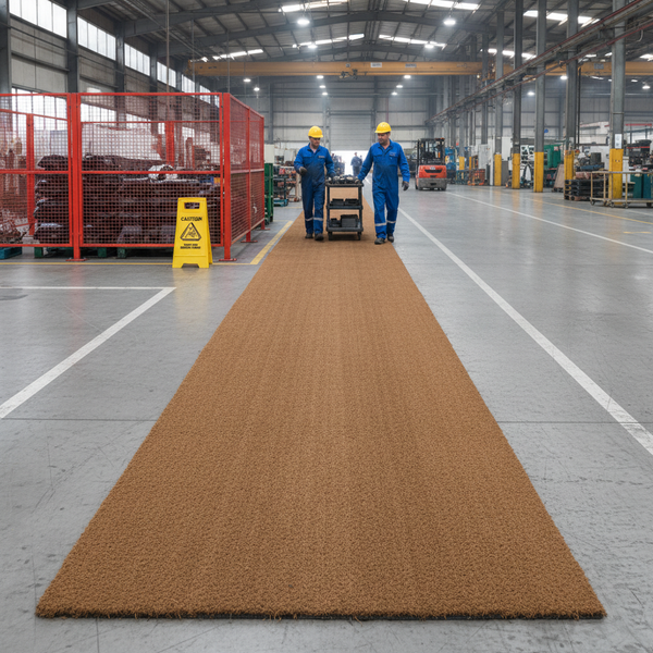 Premium Natural Coir Mat 30mm Thick - 80cm x 192cm Eco-Friendly Entrance Solution