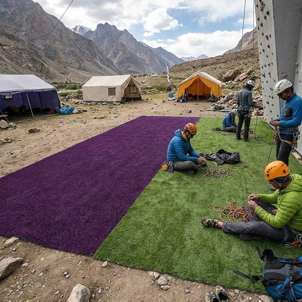 Premium Vibrant Artificial Grass with 11 Color Options and 10mm Pile for Indoor and Outdoor Use