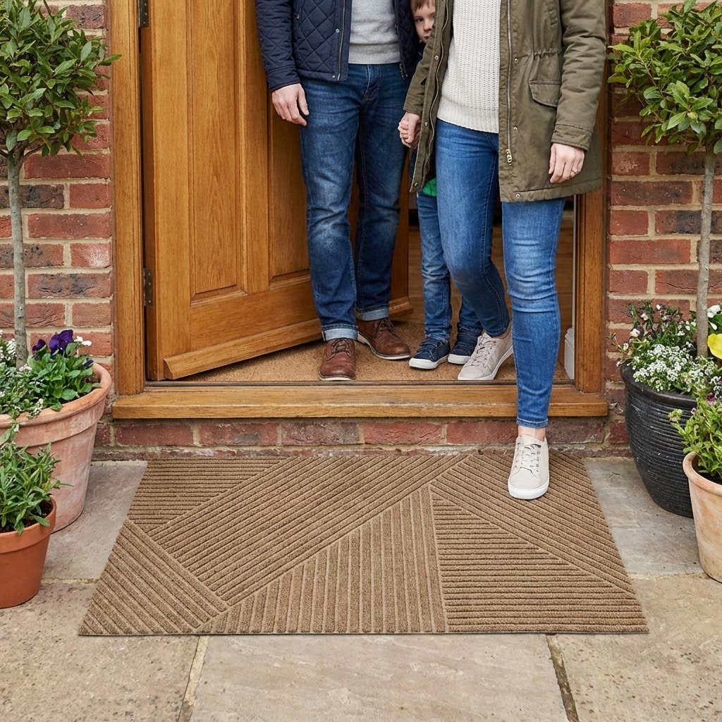 Heavy Duty Rubber Doormat UK - Premium Non-Slip Entrance Mat