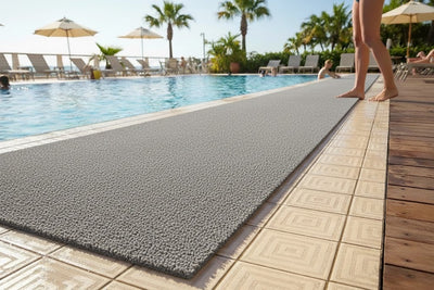 Premium Slip-Resistant Comfort Mats for Swimming Pool Areas - Easy to Clean and Fully Reversible Design