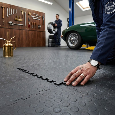Premium Eco PVC Floor Covering UK - Heavy-Duty Interlocking Tiles