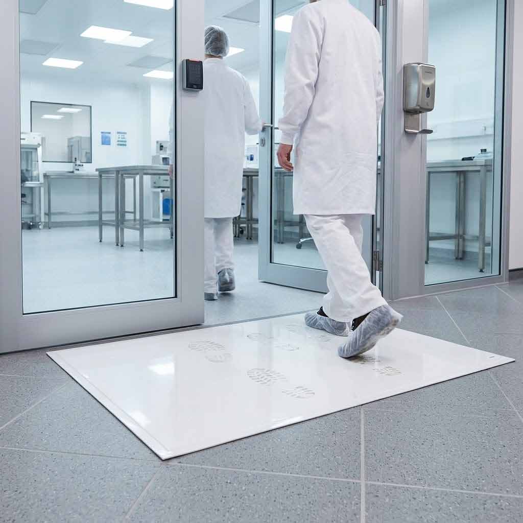 Professional Clean-Step Tacky Mat for Hygiene Control in Sensitive Areas - Multiple Sizes Available
