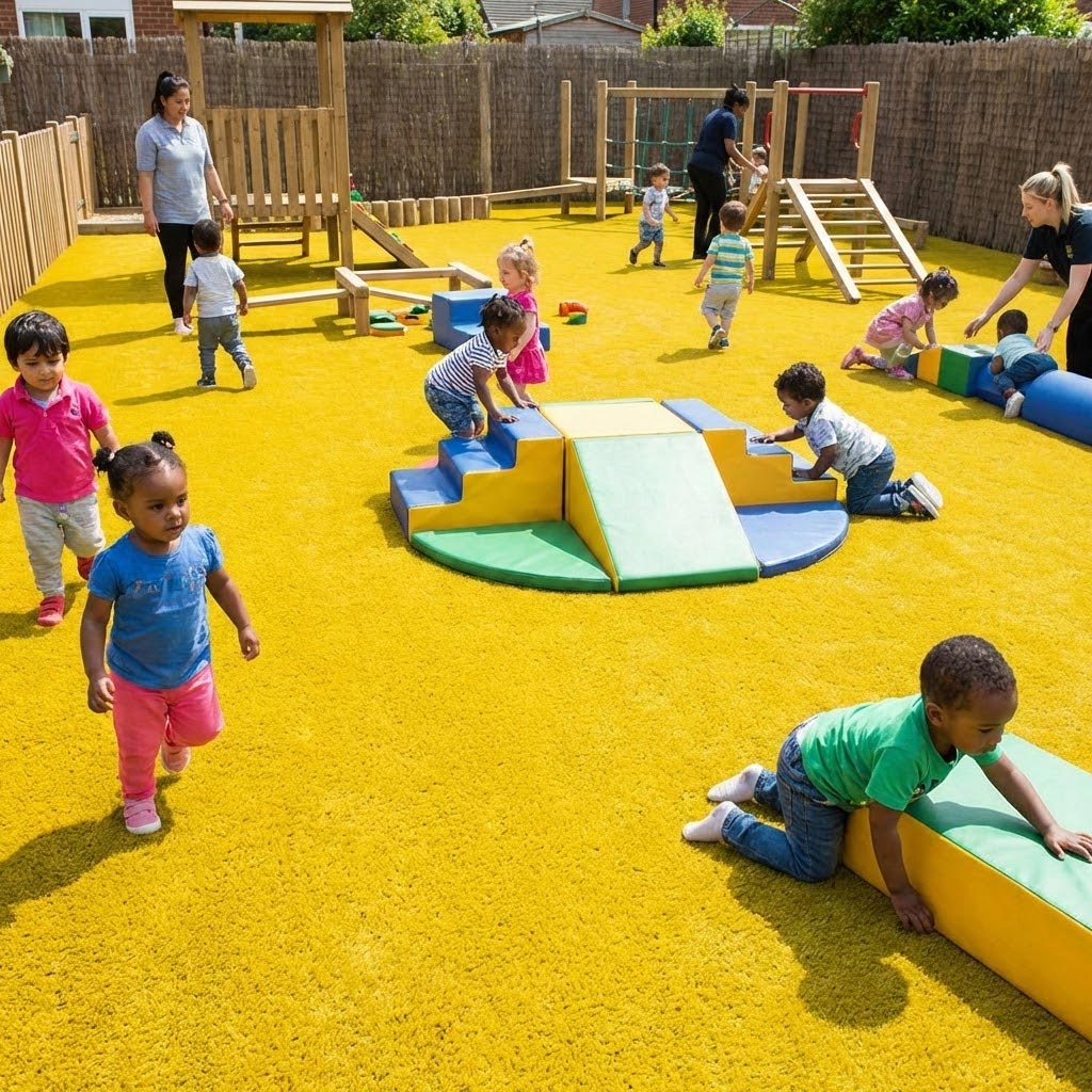 Premium Vibrant Artificial Grass with 11 Color Options and 10mm Pile for Indoor and Outdoor Use