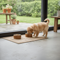 Premium High-Performance Puppy Bowl Mat for Mess-Free Feeding and Floor Protection