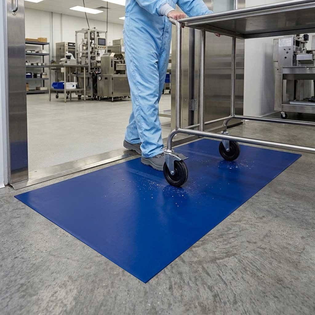 Premium Anti-Microbial Tacky Mat 45cm x 117cm | 120 Sheets