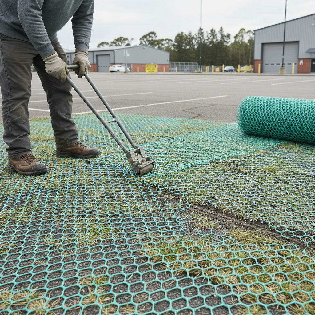 Premium Lightweight Grass Reinforcement Mesh for Enhanced Turf Protection and Support in High-Traffic Areas