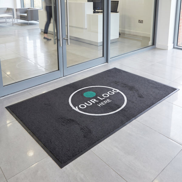 Custom logo mat