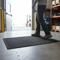 Heavy-Duty Eco Floor Mat 61cm x 89cm UK | Diamond Pattern Entrance Mat