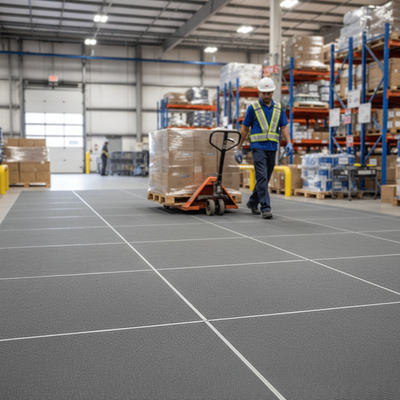 Premium Heavy Duty Entry Mats with Diamond Tread for High Traffic Areas - Flexible PVC for Safety and Easy Maintenance