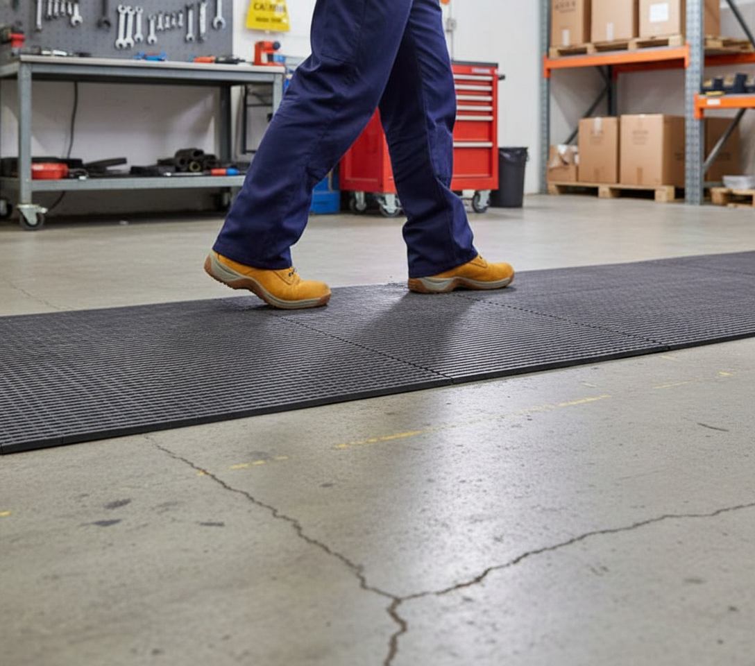 Premium Anti Fatigue Roll Mats for Workplace Safety - Durable PVC, Custom Sizes Available