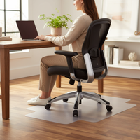 Premium High-Performance Chair Mat with Lip for Carpeted Floors - Durable Floor Protection and Ergonomic Design
