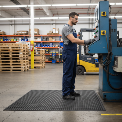 Anti-Fatigue Mat UK | Premium Ergonomic Workplace Matting - RubberMattingCo UK